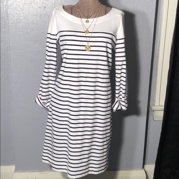 Jones New York Dresses & Skirts - Jones New York white striped dress